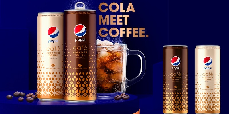 喝汽水的人哪去了？百事明年推咖啡可乐饮品Pepsi Cafe